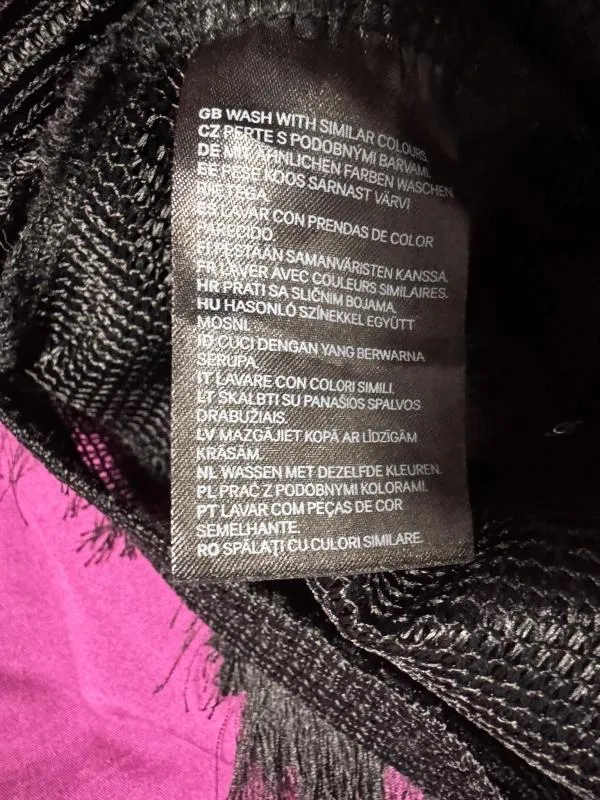 Top cu franjuri H&M EU 36 | Negru, Normal, Bretele subțiri, Franjuri, Poliester - Image 6