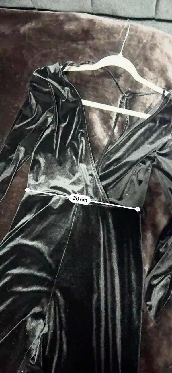 Salopetă Miss Selfridge EU 36 | Negru, Lungă, Mânecă lungă, Petite, Poliester - Image 8