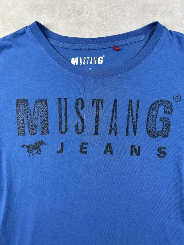 Tricou Mustang S | Albastru, Normal, Mânecă scurtă - Image 3