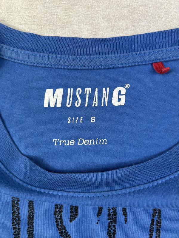 Tricou Mustang S | Albastru, Normal, Mânecă scurtă - Image 4