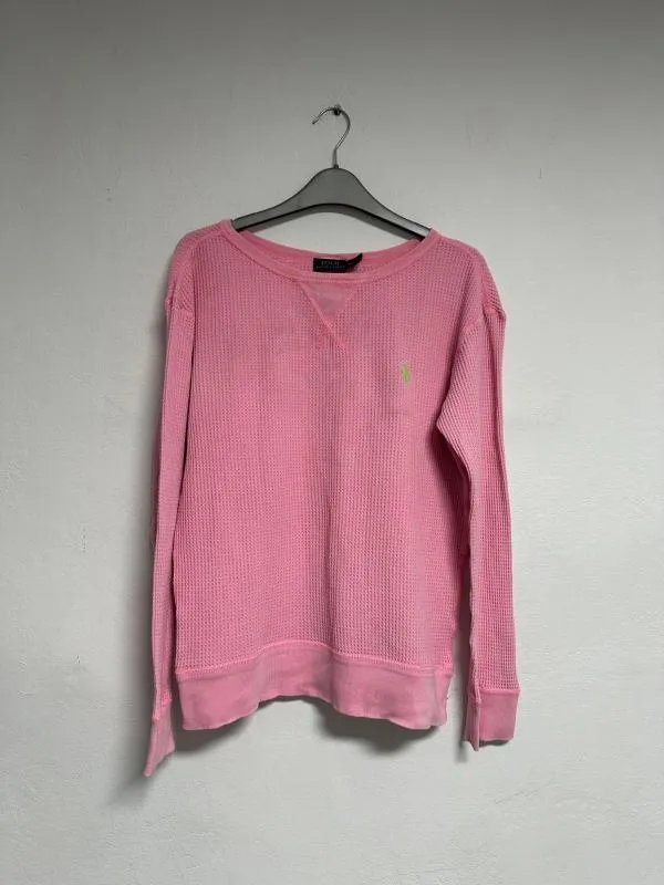 Pulover la baza gâtului Polo Ralph Lauren M | Roz, Normal, Regular fit, Bumbac - Image 2