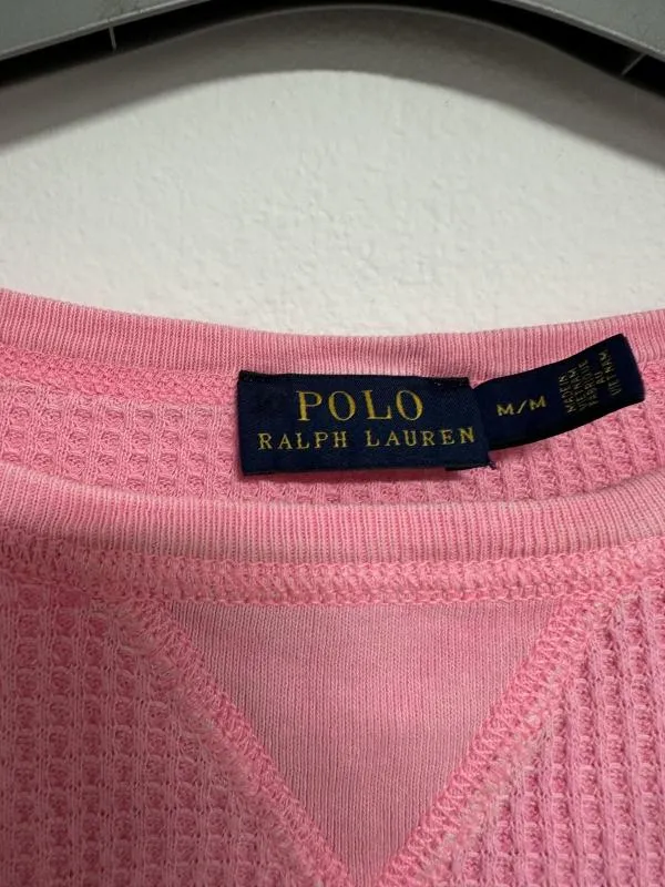 Pulover la baza gâtului Polo Ralph Lauren M | Roz, Normal, Regular fit, Bumbac - Image 3