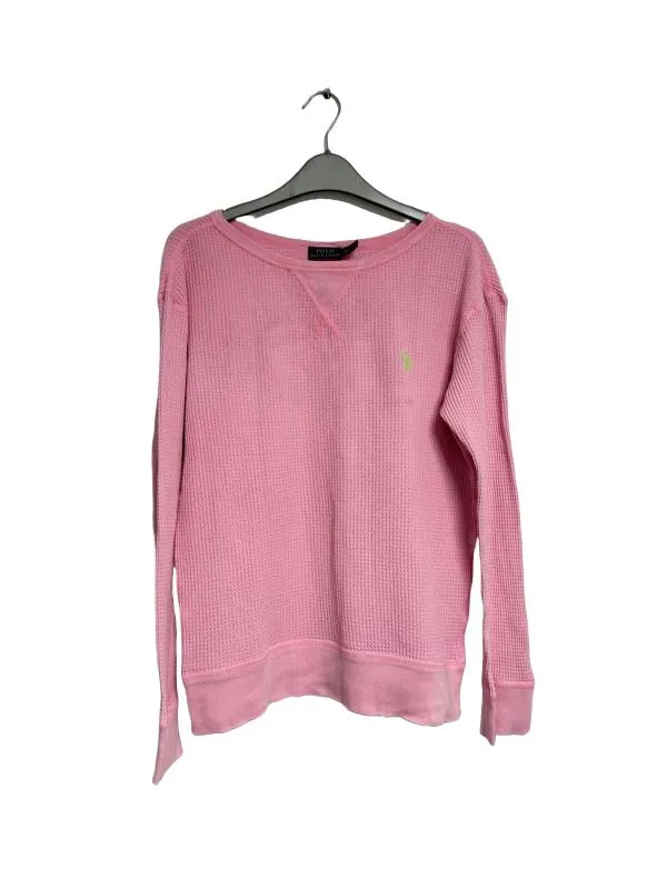 Pulover la baza gâtului Polo Ralph Lauren M | Roz, Normal, Regular fit, Bumbac