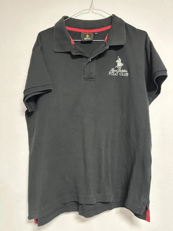 Tricou polo Royal Berkshire Polo Club M | Negru, Bumbac - Image 2