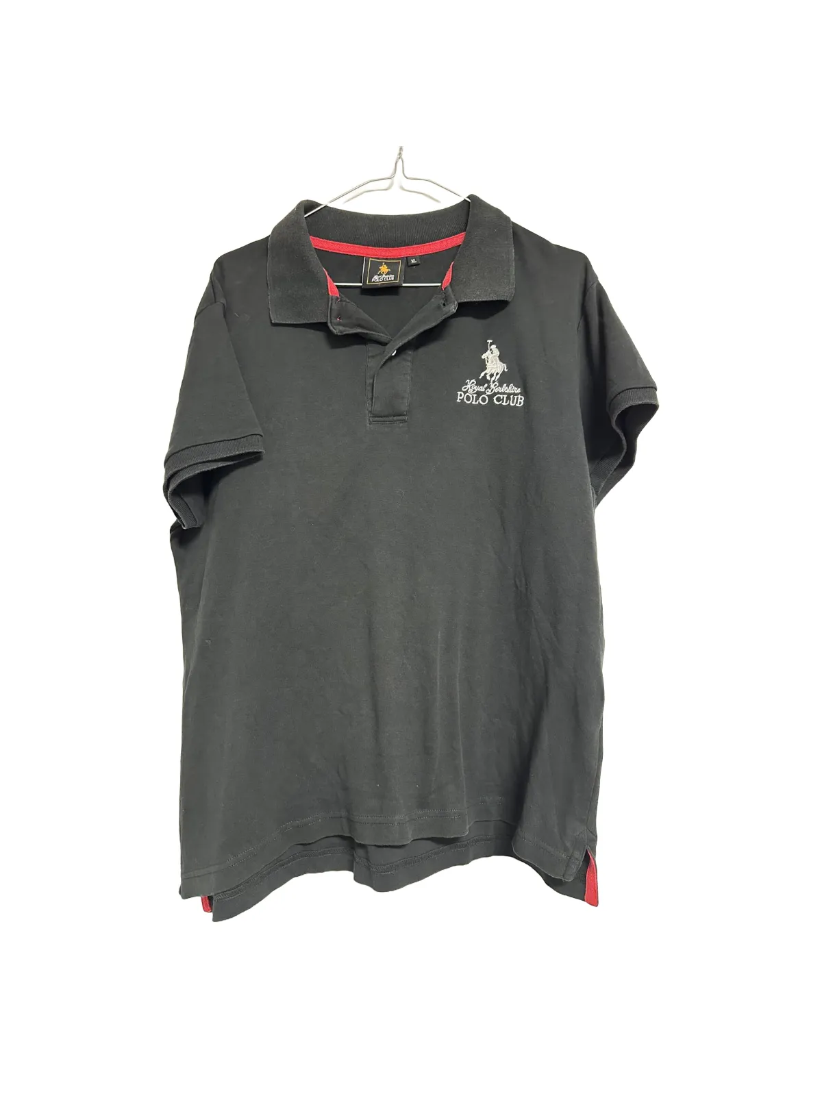 Tricou polo Royal Berkshire Polo Club M | Negru, Bumbac