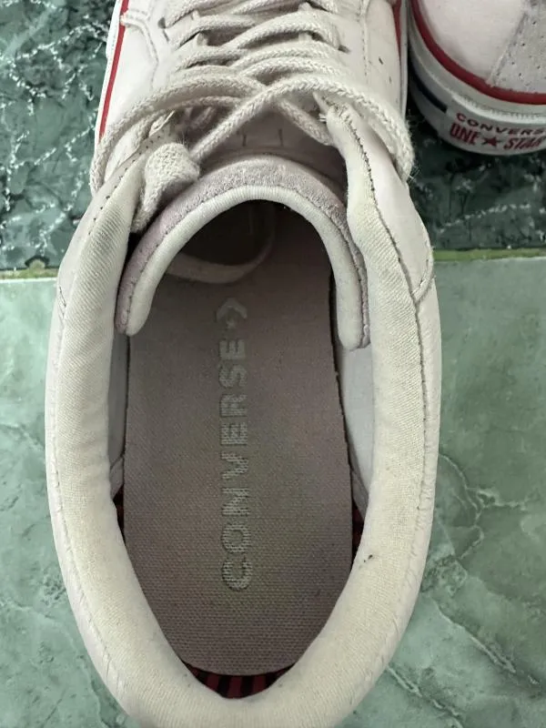 Teniși Converse EU 37.5 | Roz, Piele naturală - Image 5