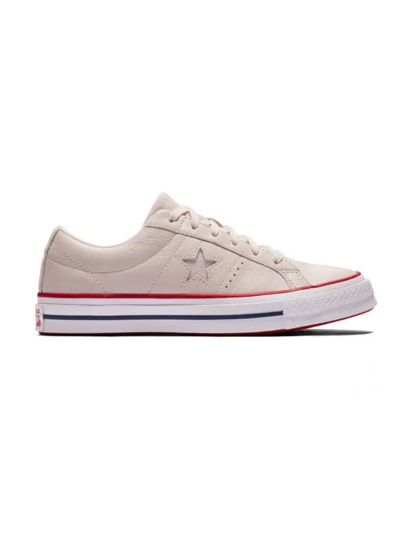 Teniși Converse EU 37.5 | Roz, Piele naturală