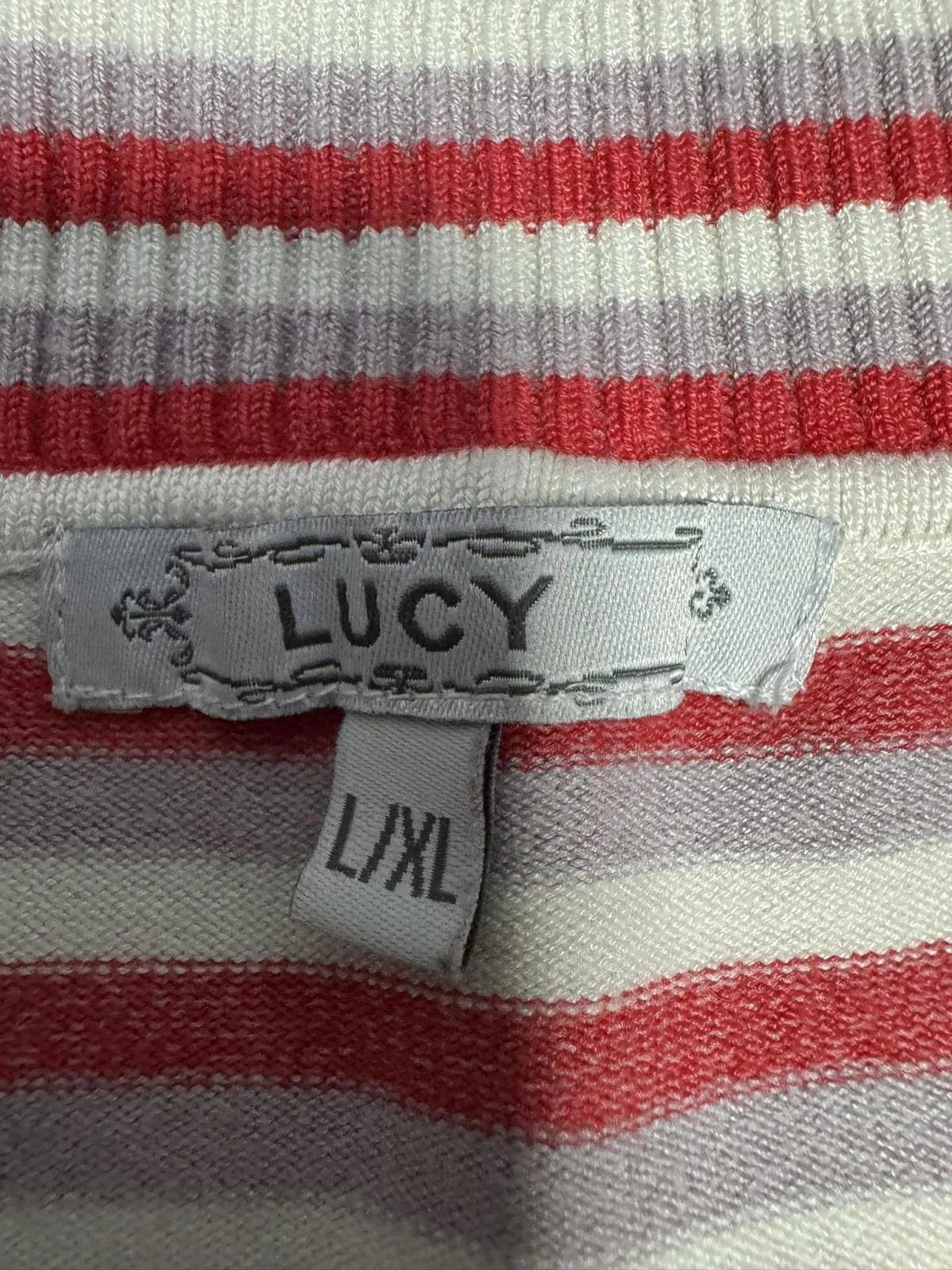 Rochie mulată Lucy EU 36 | Roșu, Mini, Fără mâneci, Dungi, Vâscoză - Image 4
