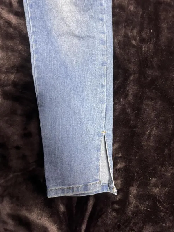 Blugi QUIZ EU 38 | Albastru, Lungi, Talie înaltă, Skinny fit, Denim - Image 4