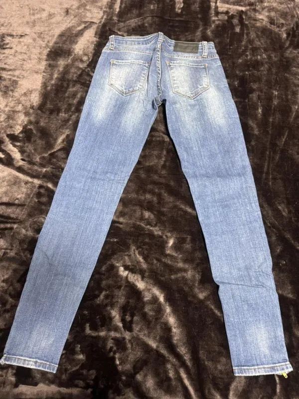 Blugi GARCIA EU 36 | Albastru, Lungi, Talie joasă, Skinny fit, Bumbac - Image 3