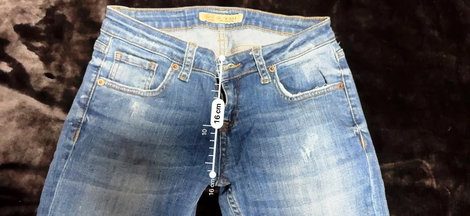 Blugi GARCIA EU 36 | Albastru, Lungi, Talie joasă, Skinny fit, Bumbac - Image 7