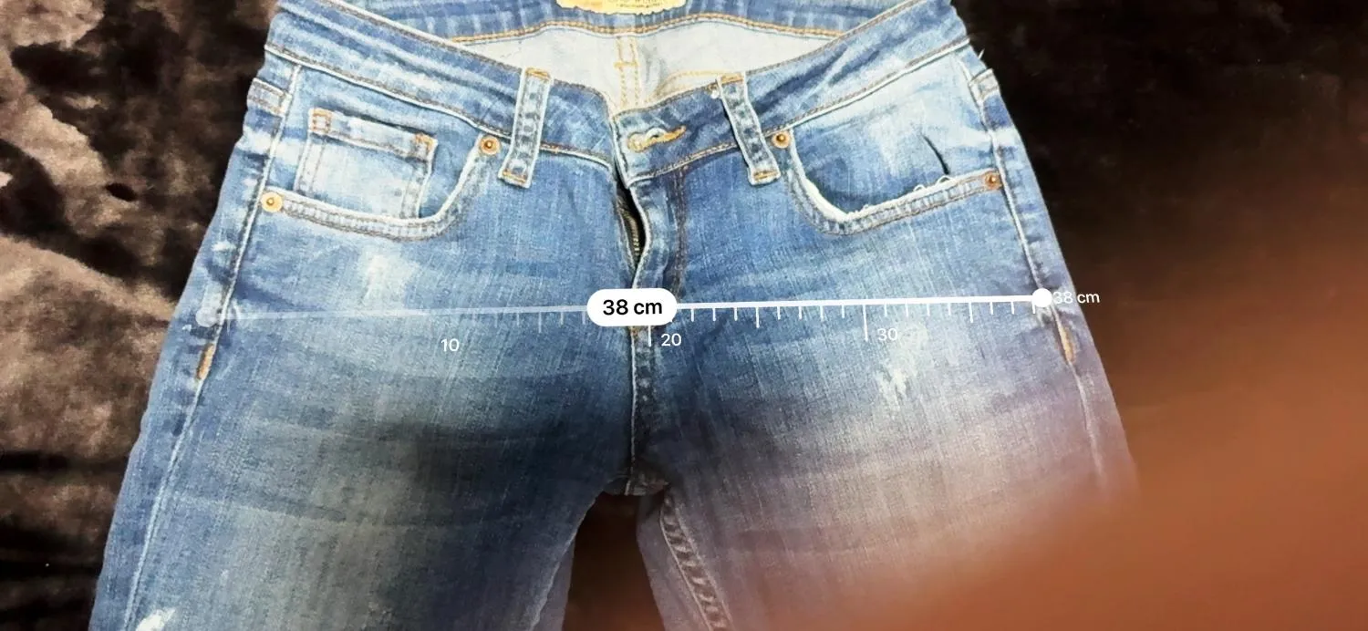Blugi GARCIA EU 36 | Albastru, Lungi, Talie joasă, Skinny fit, Bumbac - Image 8