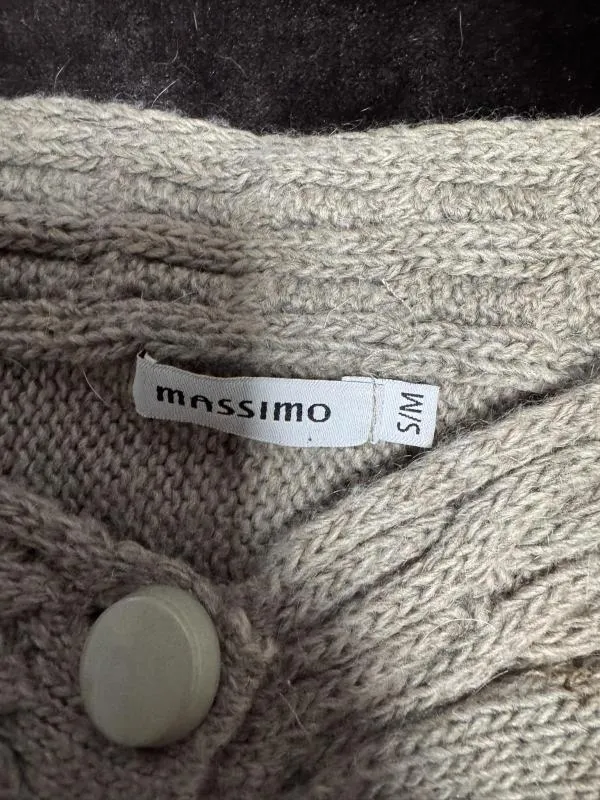 Bolerou MASSIMO EU 38 | Bej, Mânecă lungă, Lână - Image 4