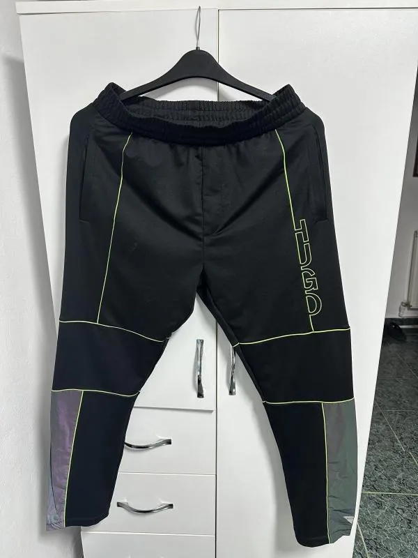 Pantaloni Hugo Boss S | Negru, Regular (Standard) fit, Trening Joggers, Poliester - Image 2