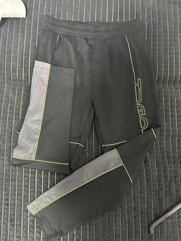 Pantaloni Hugo Boss S | Negru, Regular (Standard) fit, Trening Joggers, Poliester - Image 5