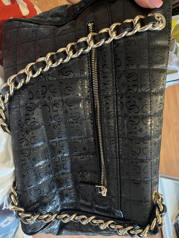 Geantă de umăr Guess | Negru, Poliuretan - Image 5