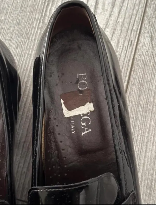 Mocasini Bottega Veneta EU 38.5 | Negru, Piele lăcuită - Image 5