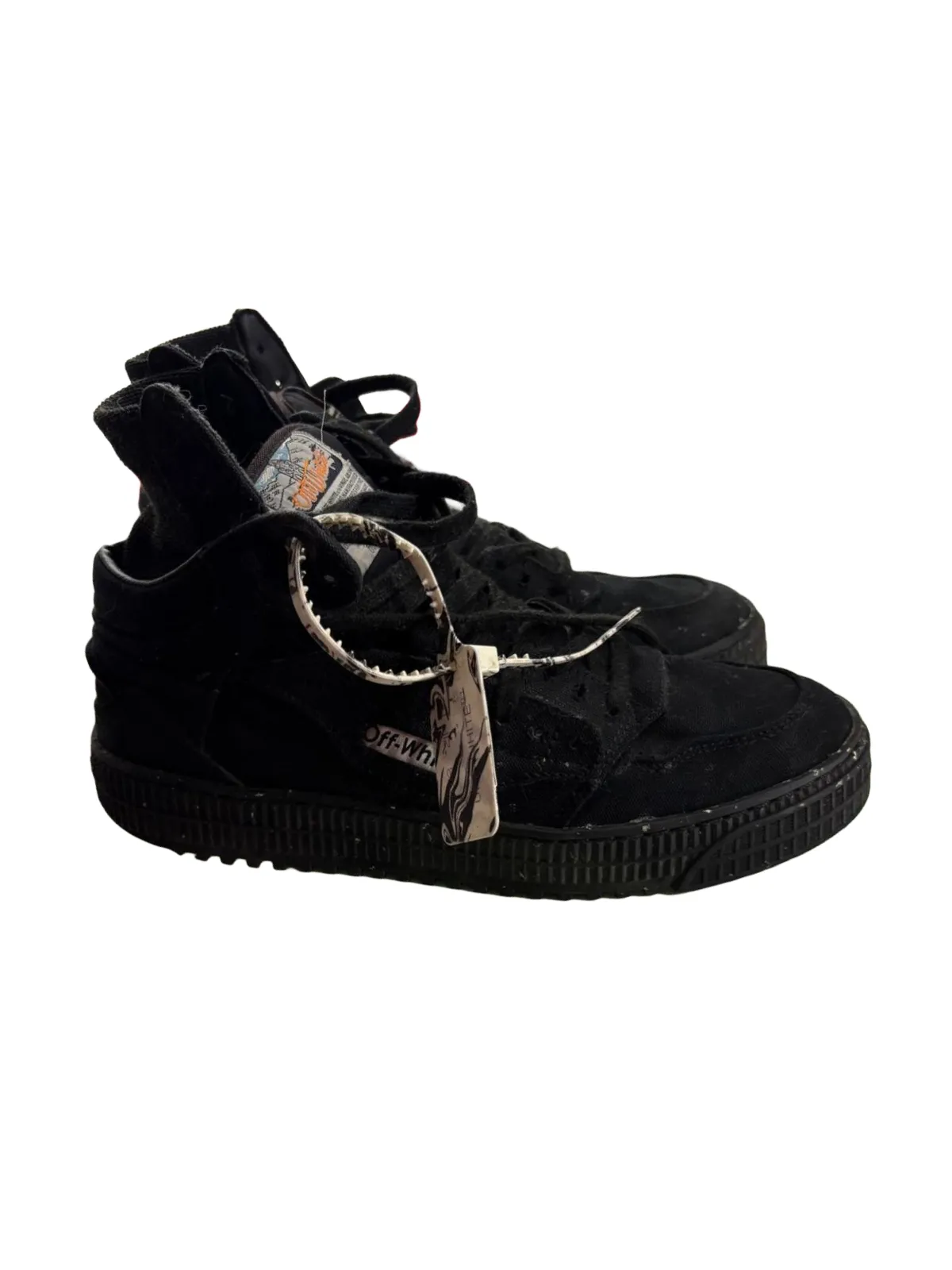 Sneakers Off-White EU 40 | Negru, Pânză