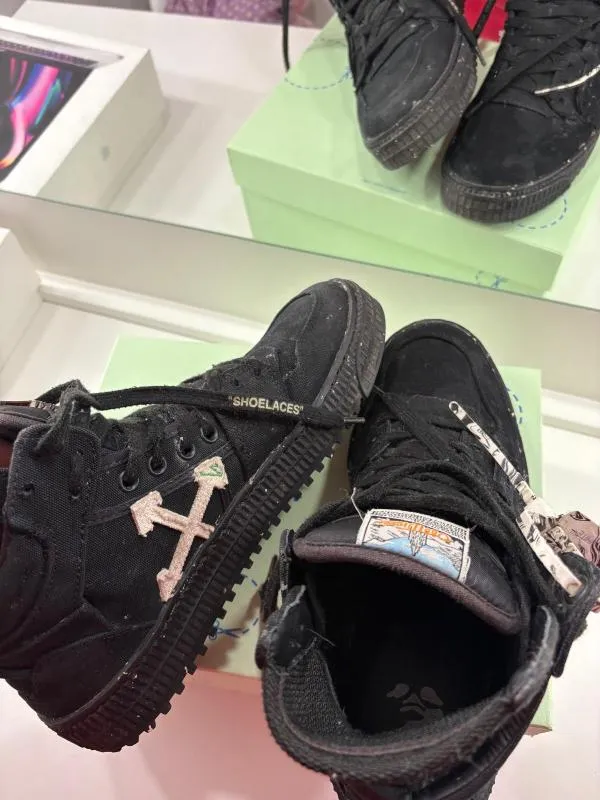 Sneakers Off-White EU 40 | Negru, Pânză - Image 3