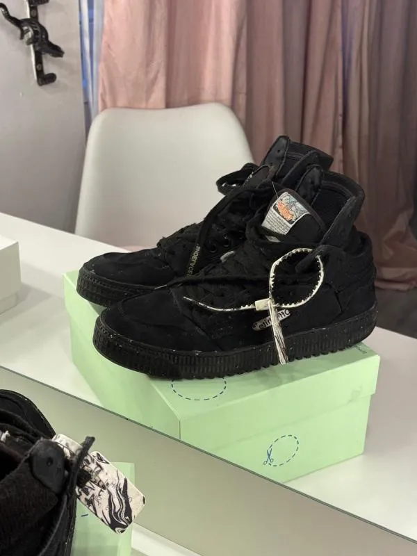 Sneakers Off-White EU 40 | Negru, Pânză - Image 4