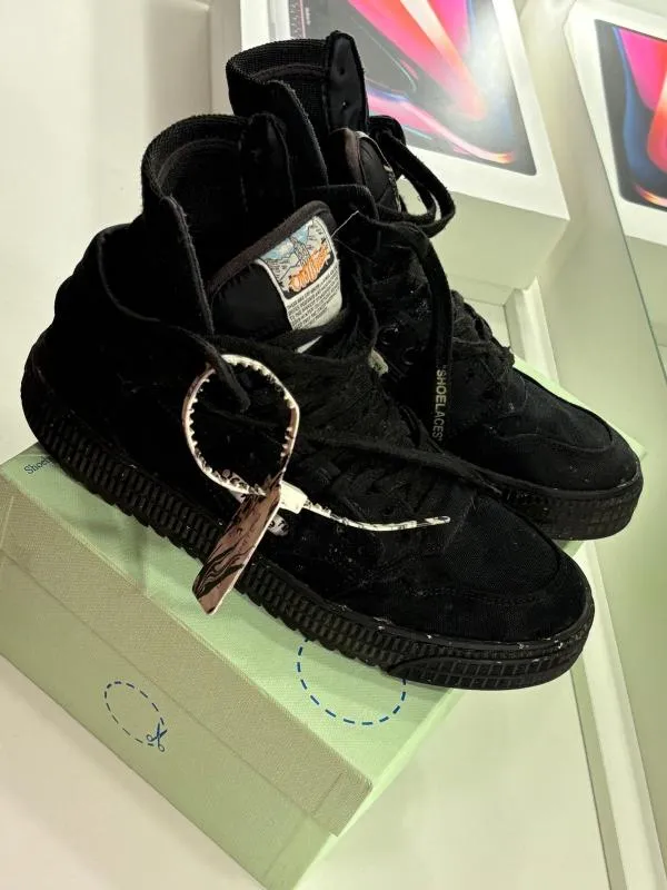Sneakers Off-White EU 40 | Negru, Pânză - Image 5