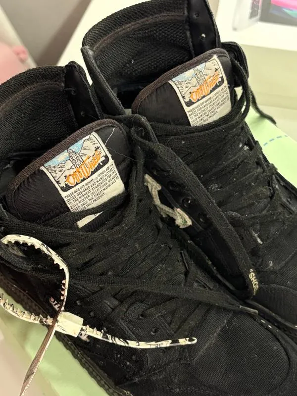 Sneakers Off-White EU 40 | Negru, Pânză - Image 6