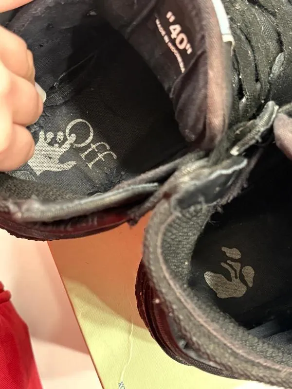 Sneakers Off-White EU 40 | Negru, Pânză - Image 8