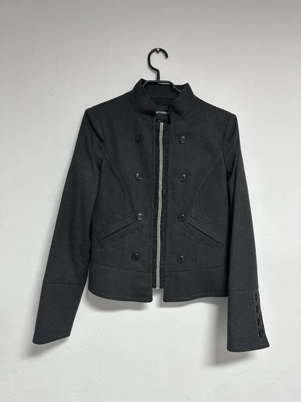 Blazer Emporio Armani EU 36 | Negru, Fără glugă, Poliester - Image 2