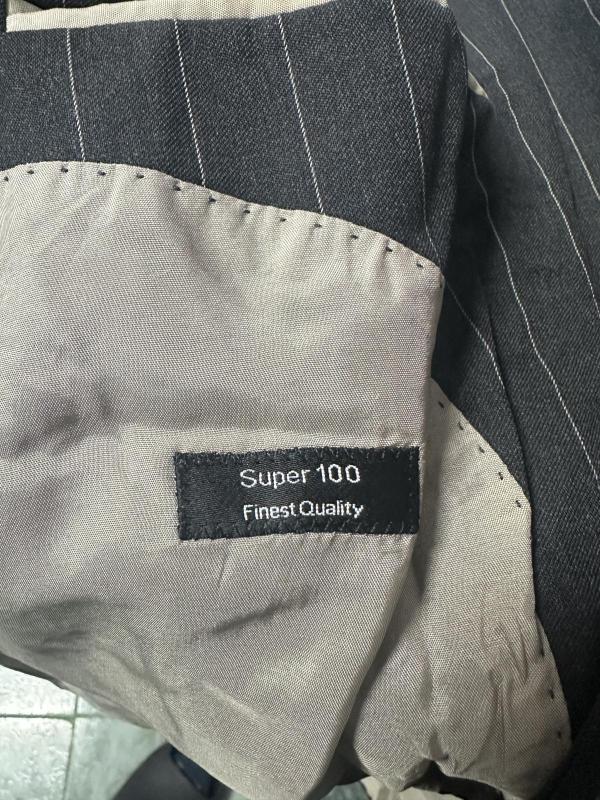 Sacou de costum Hugo Boss L | Negru, Lână - Image 4