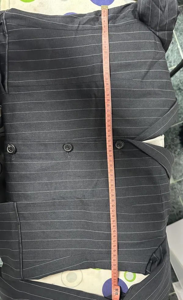 Sacou de costum Hugo Boss L | Negru, Lână - Image 7