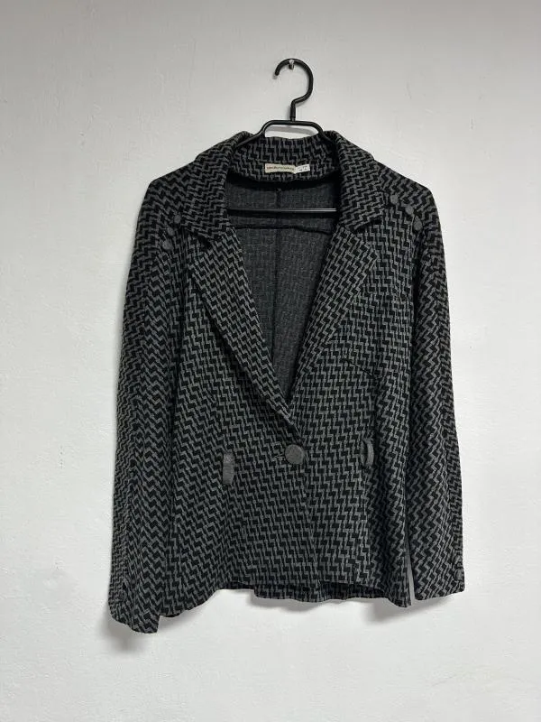 Blazer Emporio Armani EU 38 | Gri, Fără glugă, Acrilic - Image 2