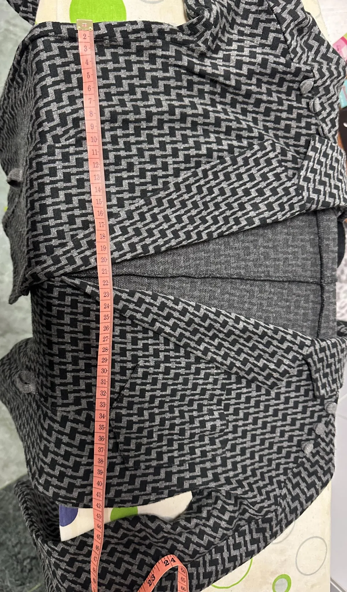 Blazer Emporio Armani EU 38 | Gri, Fără glugă, Acrilic - Image 5
