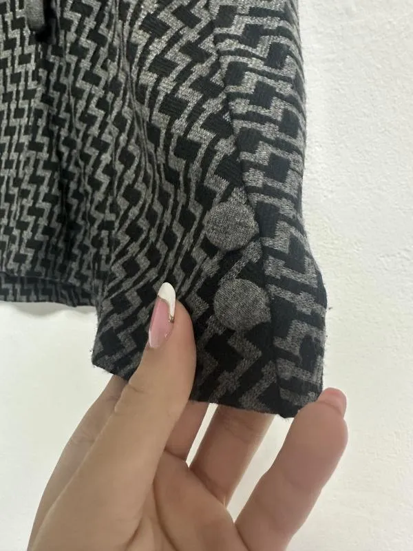 Blazer Emporio Armani EU 38 | Gri, Fără glugă, Acrilic - Image 7