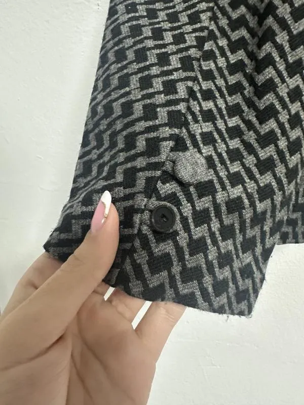Blazer Emporio Armani EU 38 | Gri, Fără glugă, Acrilic - Image 8