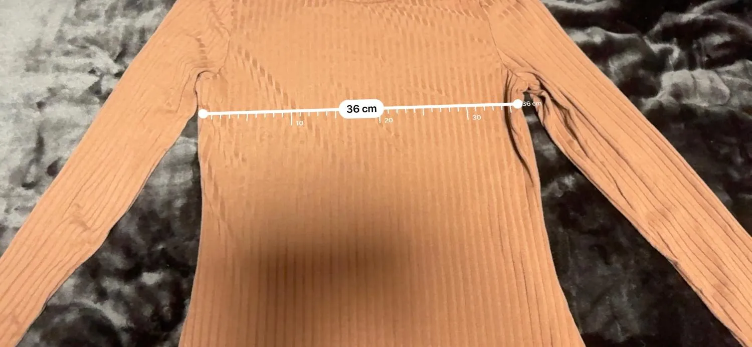 Rochie mulată NLY Trend EU 38 | Maro, Midi, Mânecă lungă, Poliester - Image 9