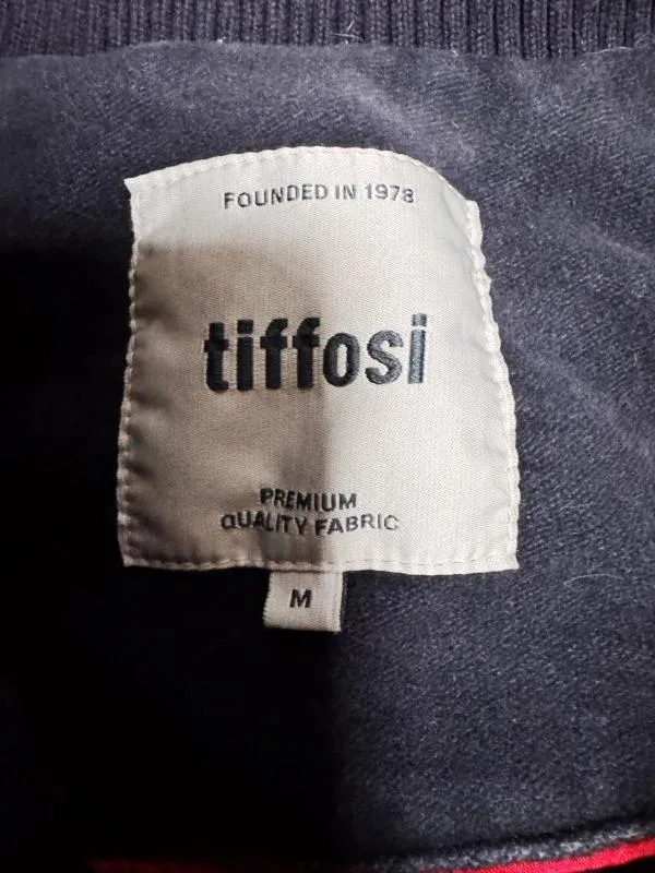 Jachetă TIFFOSI EU 38 | Bleumarin, Fără glugă, Bumbac - Image 5