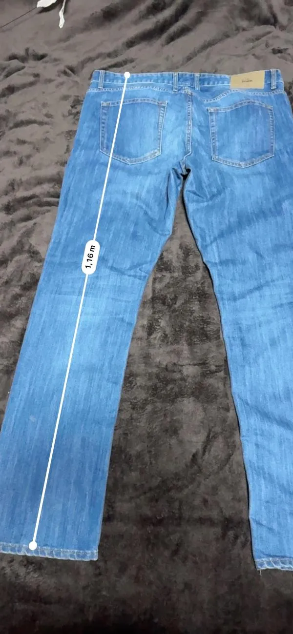Blugi C&A XL | Albastru, Talie medie, Straight (Drepți) fit, Bumbac - Image 5