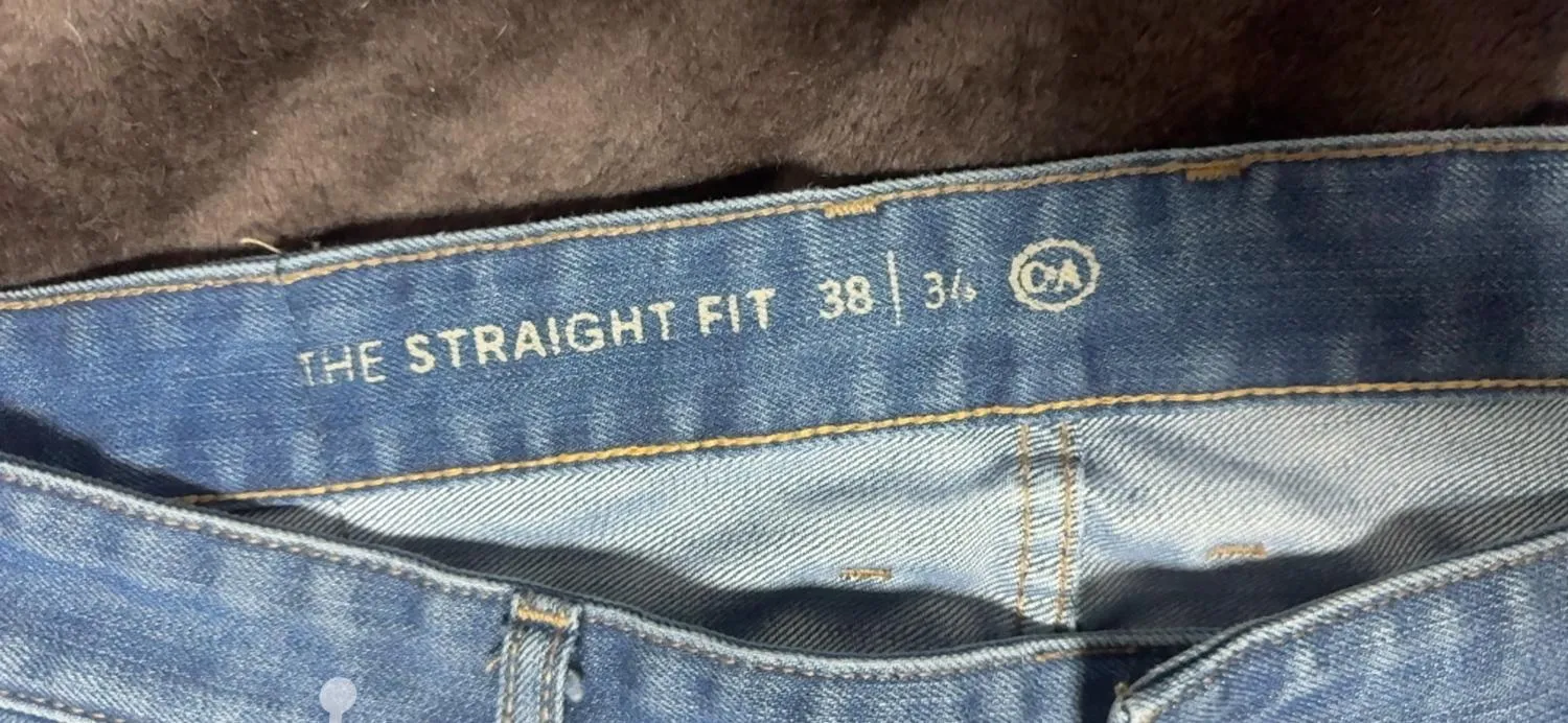 Blugi C&A XL | Albastru, Talie medie, Straight (Drepți) fit, Bumbac - Image 4