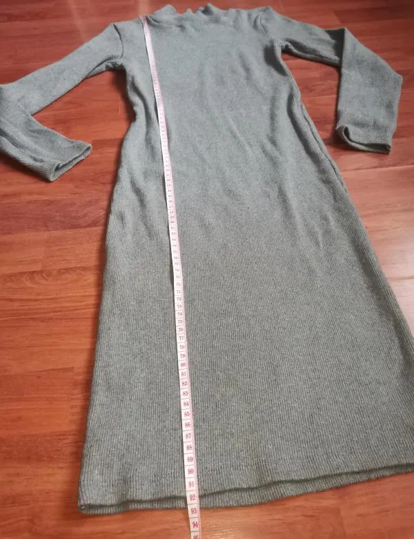 Rochie casual Olalook EU 36 | Gri, Mini - Image 6