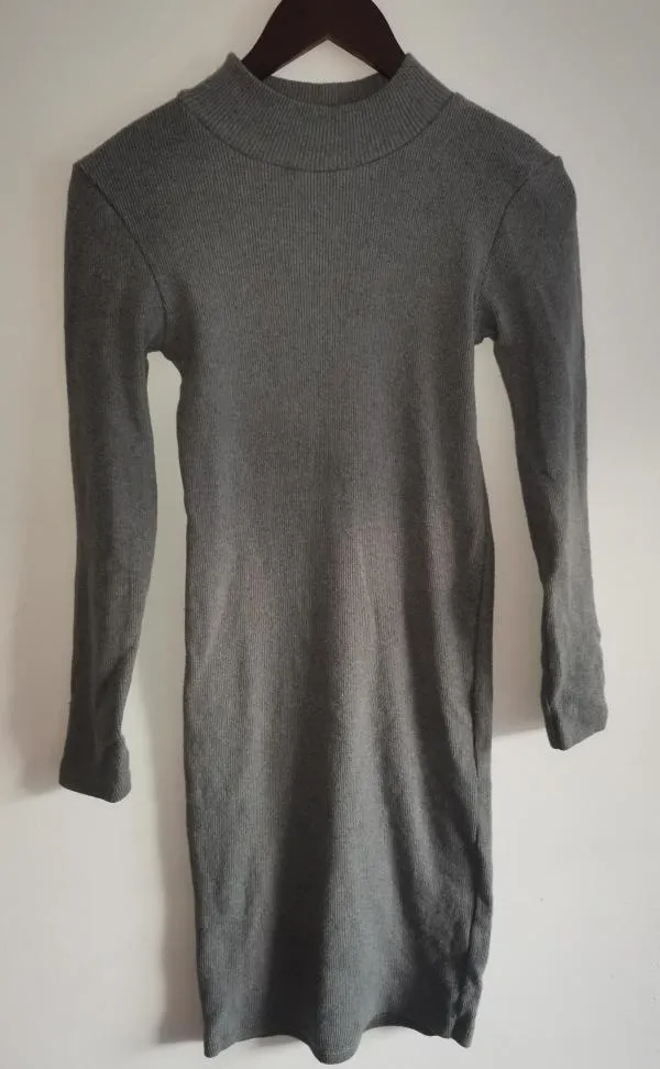Rochie casual Olalook EU 36 | Gri, Mini - Image 2