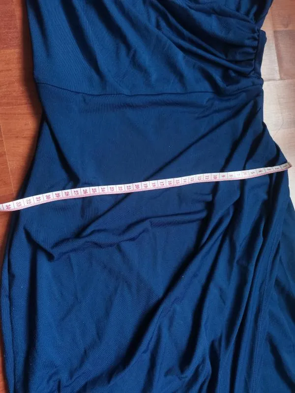 Rochie de seară Shein XS | Albastru, Maxi, Pe un umăr - Image 5