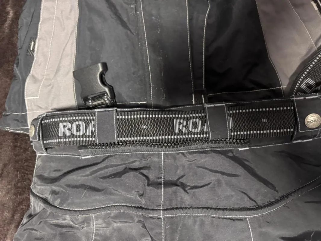 Costum moto damă POLO-TEX EU 38 | Negru, Logo, Poliamidă - Image 6