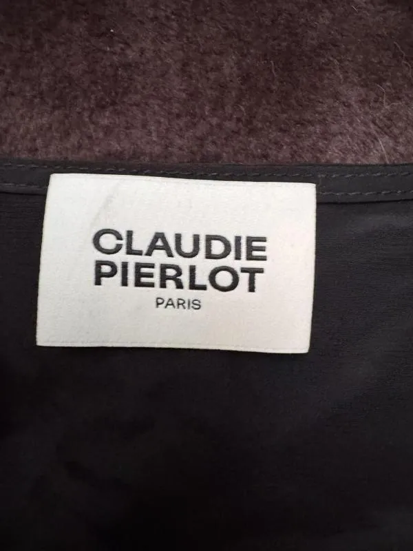 Rochie de seară CLAUDIE PIERLOT EU 38 | Negru, Mini, Mânecă lungă, Vâscoză - Image 7
