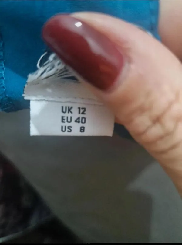 Rochie de seară ASOS EU 40 | Turcoaz, Maxi, Mânecă lungă, Satinat - Image 7
