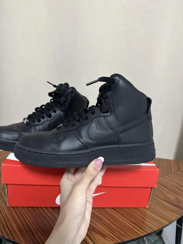 Sneakers Nike EU 38 | Negru, Piele ecologică - Image 2