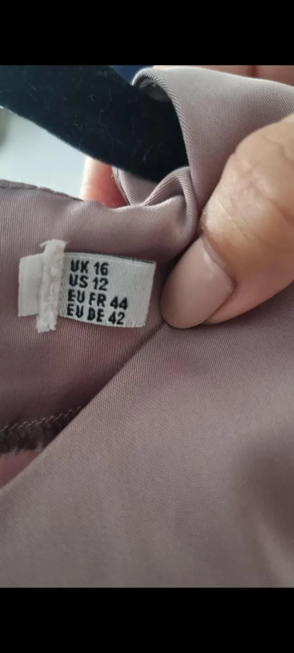 Rochie de seară ASOS EU 42 | Mov, Midi, Mânecă lungă - Image 7