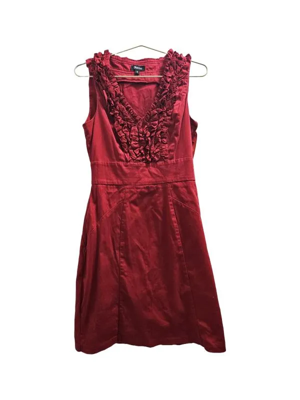 Rochie casual Blanco EU 34 | Roșu, Midi, Fără mâneci