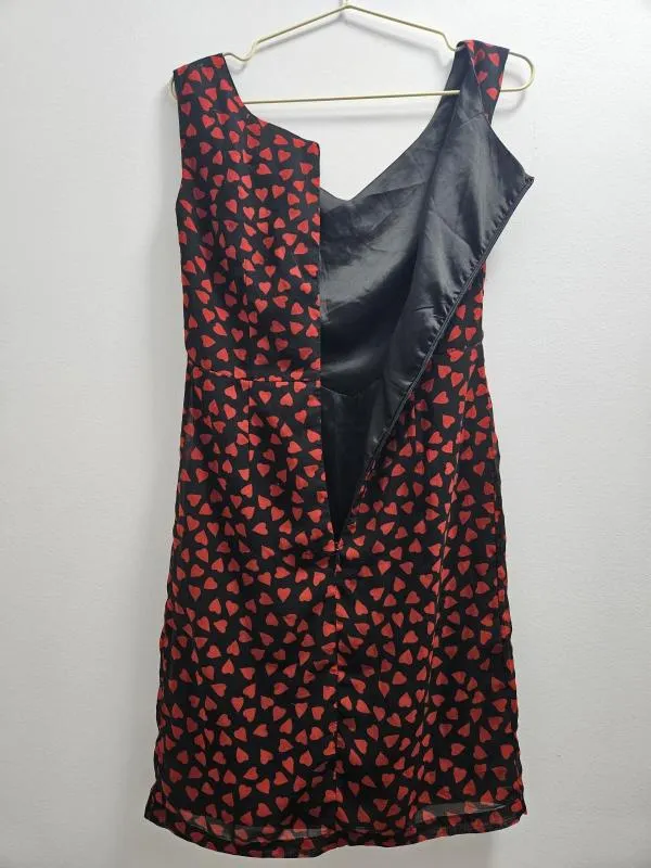 Rochie de vară Bi EU 34 | Negru, Midi, Fără mâneci, Buline & Imprimeuri mici, Poliester - Image 3