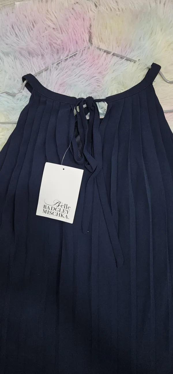Rochie casual Badglay Mischka EU 36 | Bleumarin, Midi, Fără mâneci - Image 3
