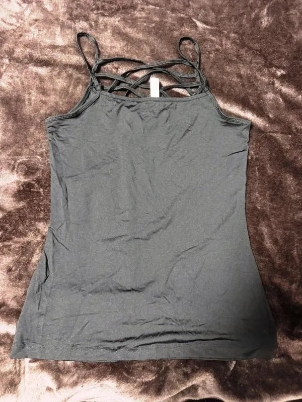 Top cu bretele încrucișate Bodyflirt EU 38 | Negru, Normal, Bretele subțiri, Design petrecut, Poliamidă - Image 4